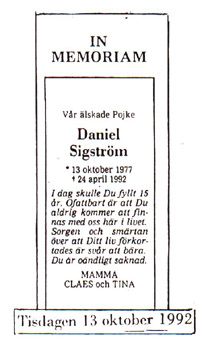 Daniel Sigström